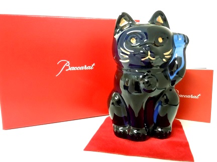 バカラ　招き猫　ミッドナイト