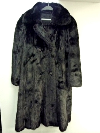 毛皮　ロングコート